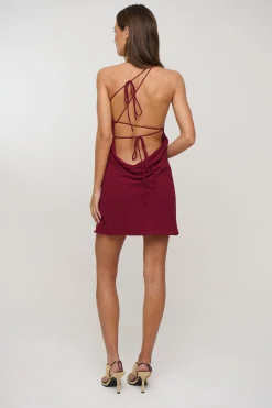 Sophie Mini Dress Berry