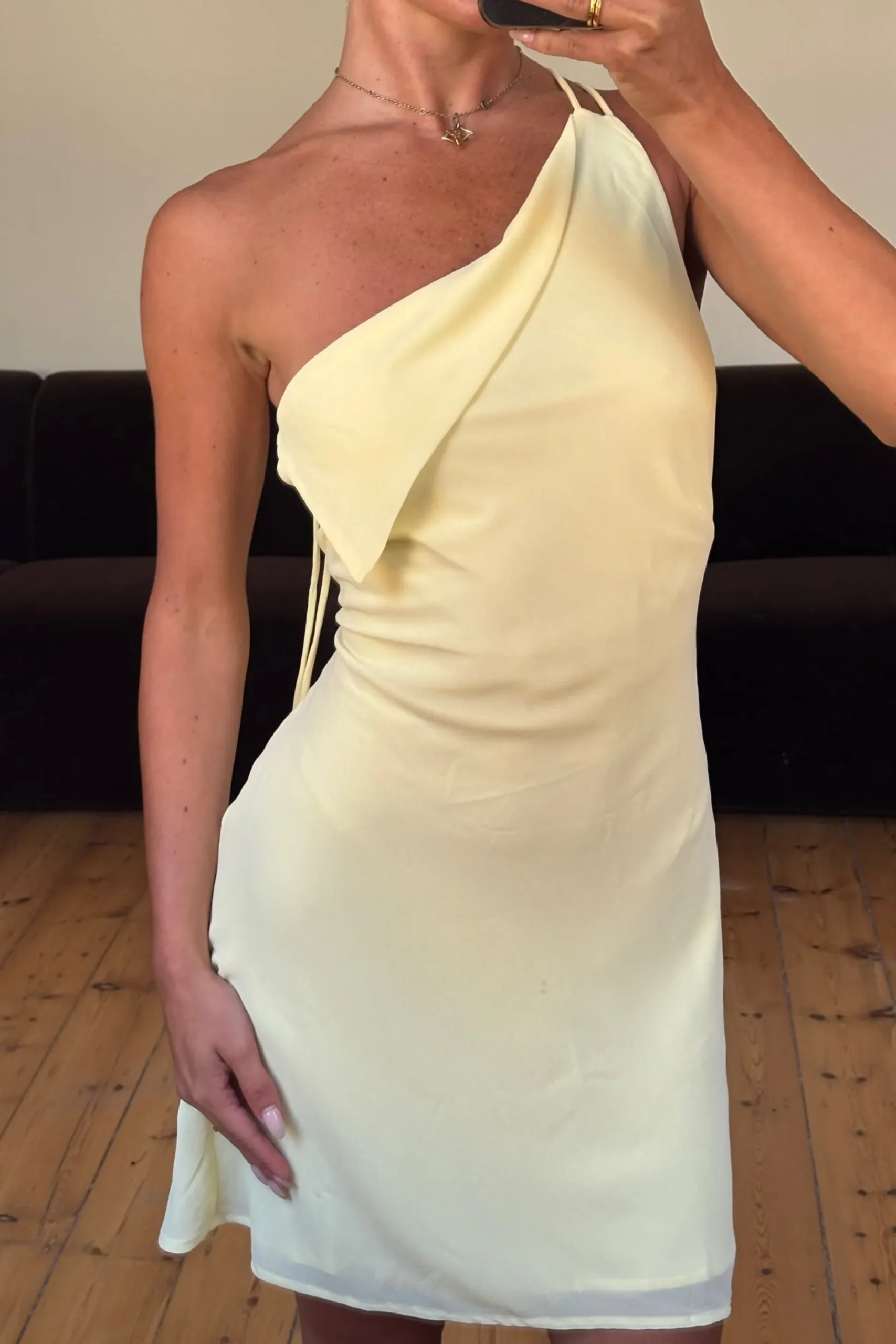 Sophie Mini Dress Lemon