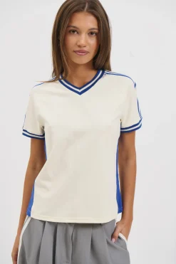 Starlet Tee Midnight Stripe