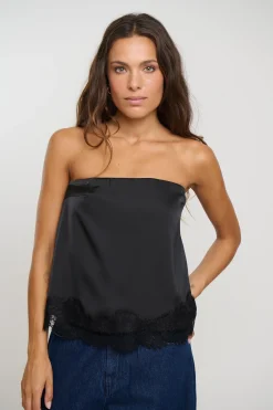 Stassie Strapless Top Black