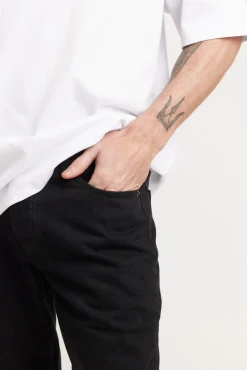 Steve Baggys Denim Solid Black