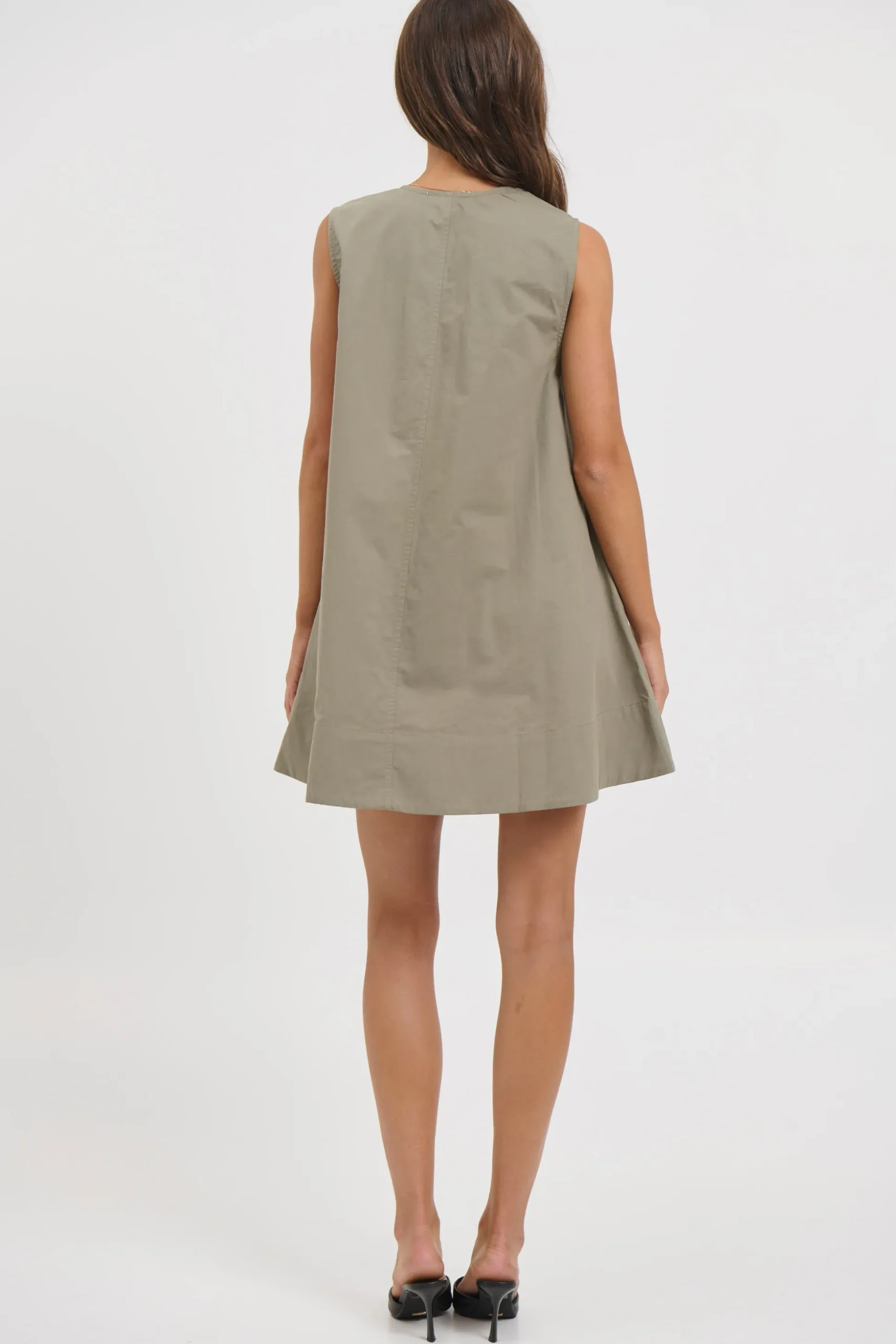 Sydney Mini Dress Khaki