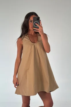 Sydney Mini Dress Latte