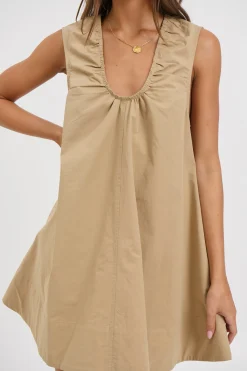 Sydney Mini Dress Latte