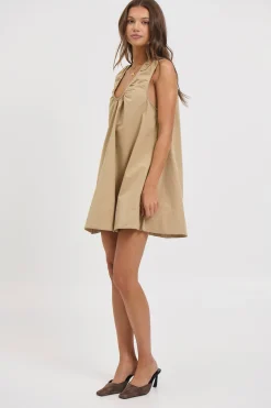 Sydney Mini Dress Latte