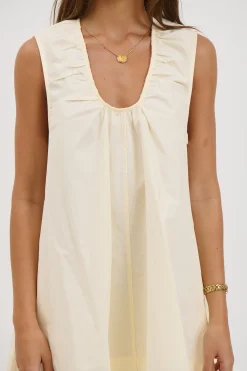 Sydney Mini Dress Lemon