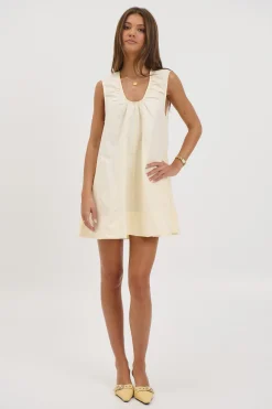 Sydney Mini Dress Lemon