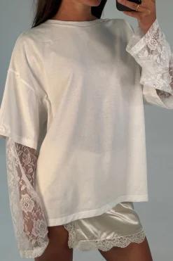 Tammi Mini Skirt Creme