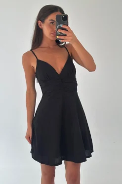 Tanisha Mini Dress Black