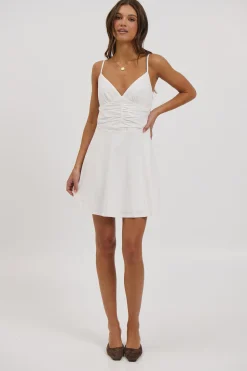 Tanisha Mini Dress White