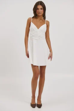 Tanisha Mini Dress White
