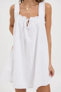 Tessa Mini Dress White