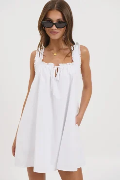 Tessa Mini Dress White