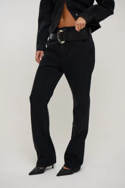 Tilly Bootleg Jean Backstage Black