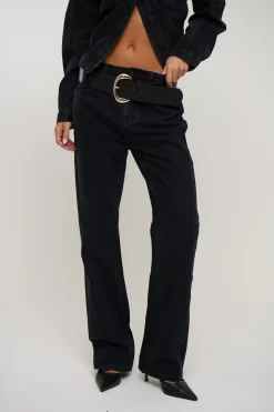 Tilly Bootleg Jean Backstage Black