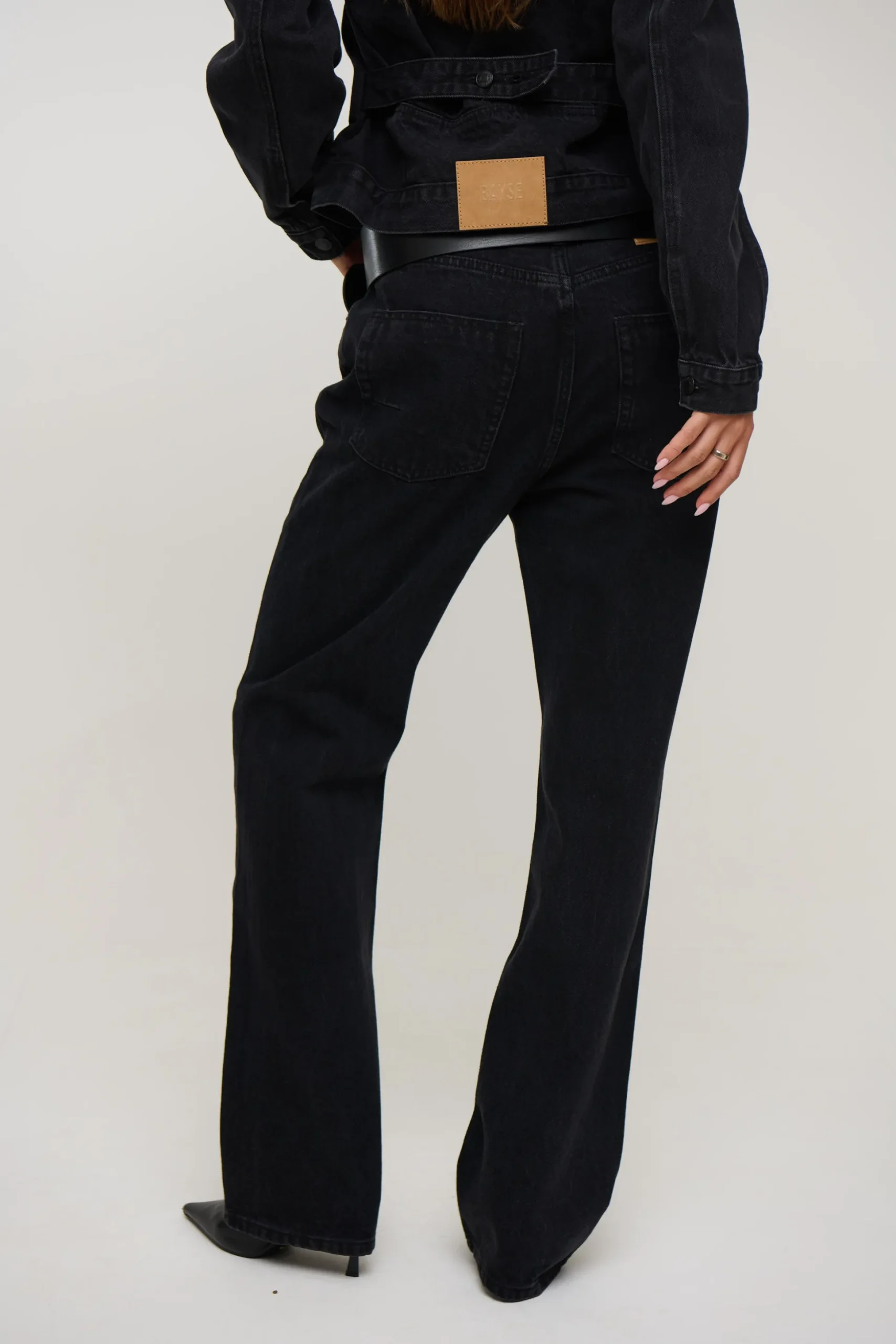 Tilly Bootleg Jean Backstage Black