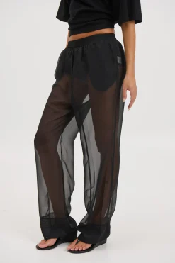 Tobias Sheer Pant Black