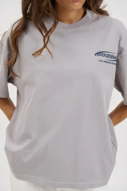 Unisex Bronze Snake Classic Tee Grey