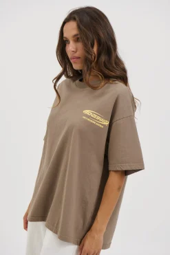 Unisex Bronze Snake Classic Tee Army