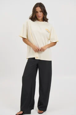 Unisex Bronze Snake Classic Tee Ivory