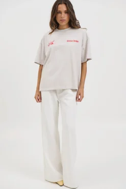 Unisex Bronze Snake Melb Tee Ivory