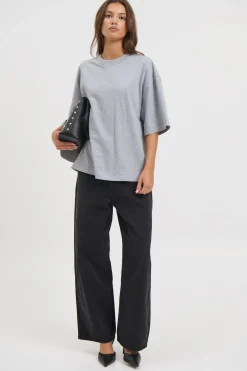 Unisex Emmett Box Tee Grey