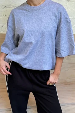 Unisex Emmett Box Tee Grey