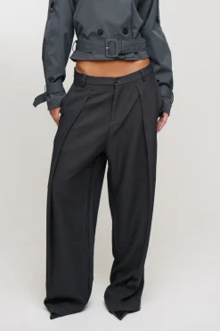 Unisex Josh Baggy Pant Dark Grey