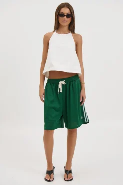 Unisex Julian Mesh Short Emerald
