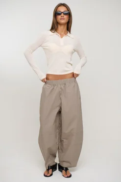 Unisex Julius Baggy Pant Khaki