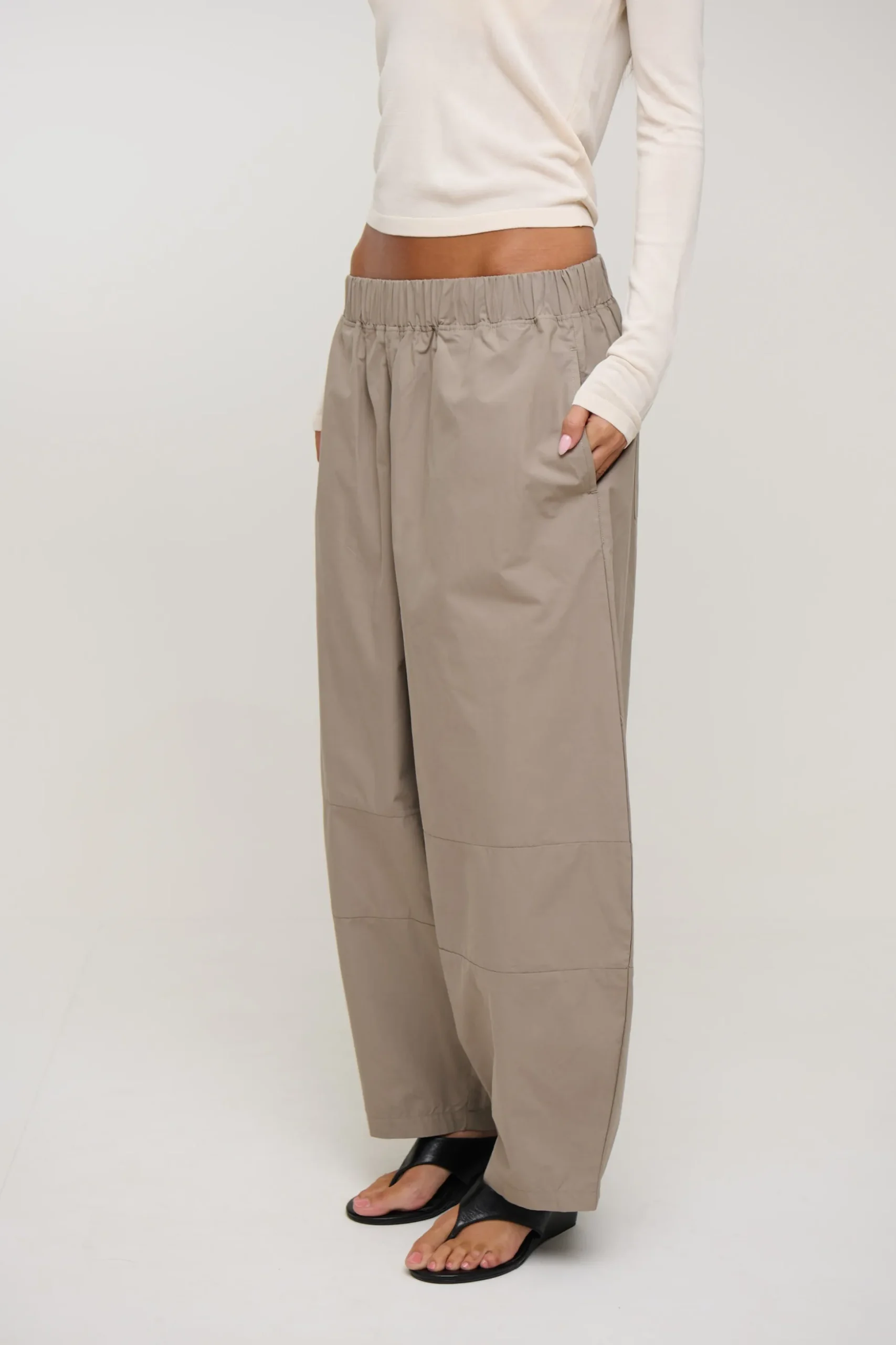 Unisex Julius Baggy Pant Khaki
