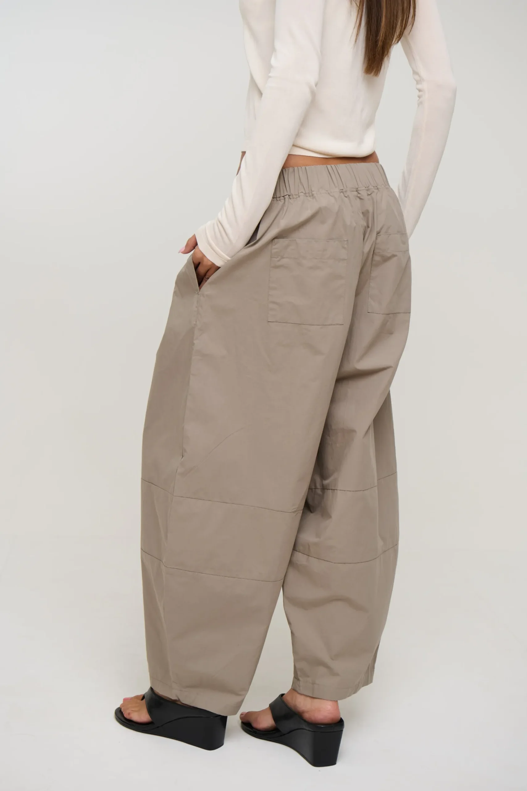 Unisex Julius Baggy Pant Khaki