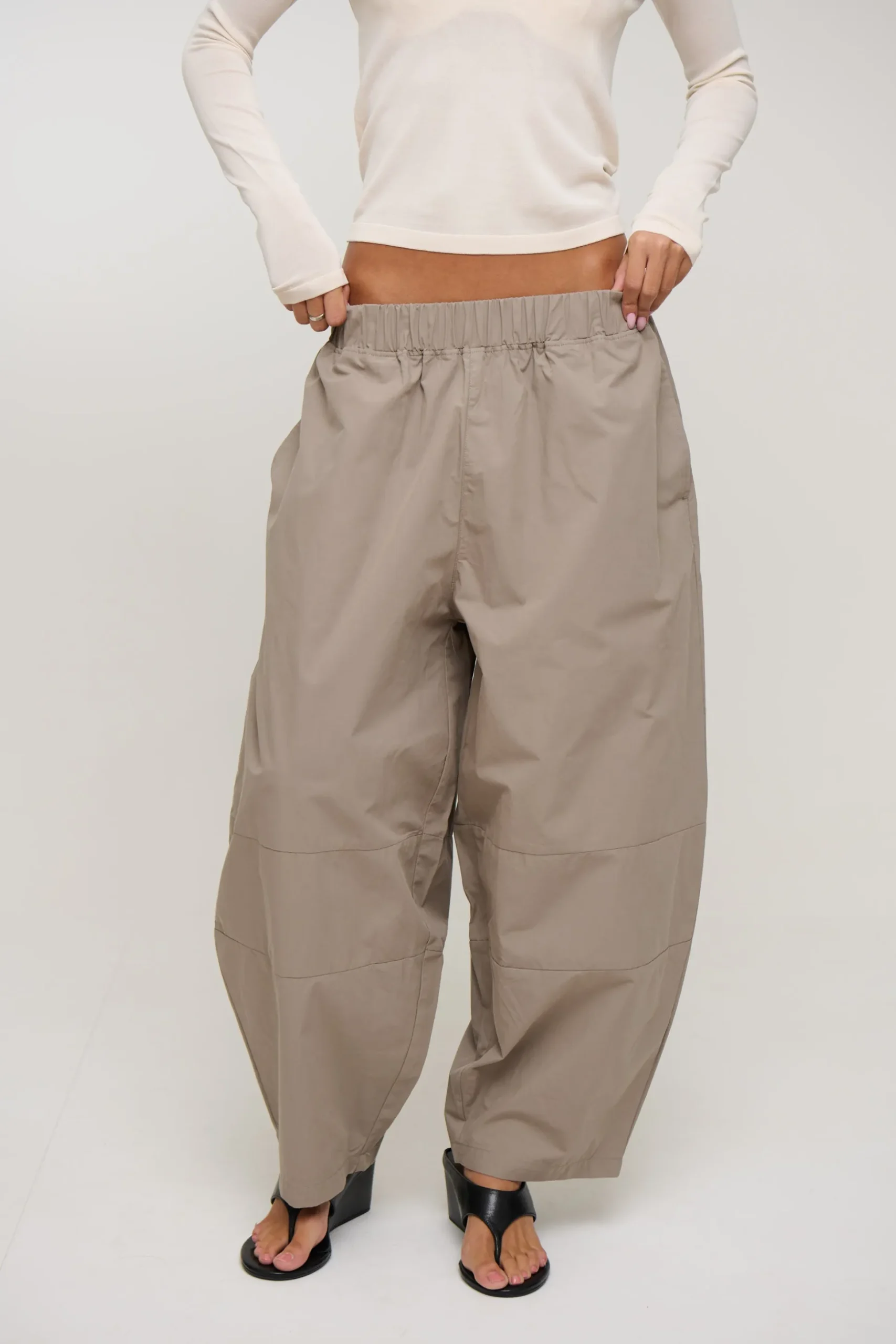 Unisex Julius Baggy Pant Khaki