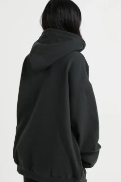Unisex Roman Oversize Hoodie Black