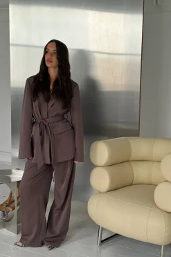 Vance Blazer Chocolate