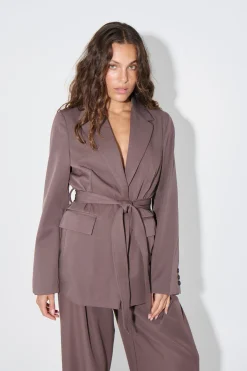 Vance Blazer Chocolate