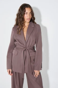 Vance Blazer Chocolate