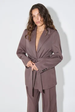 Vance Blazer Chocolate