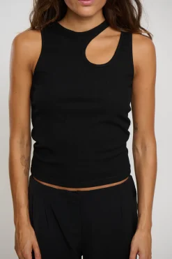 Veronika Tank Black