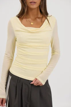 Vienna Long Sleeve Lemon