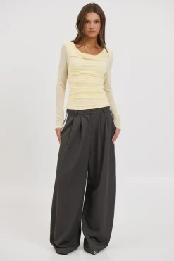 Vienna Long Sleeve Lemon