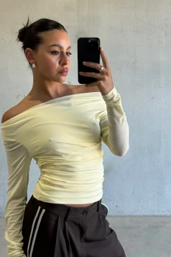 Vienna Long Sleeve Lemon