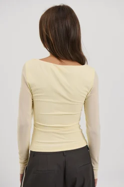 Vienna Long Sleeve Lemon
