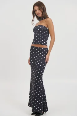 Viktoria Polk Dot Set Black