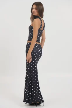 Viktoria Polk Dot Set Black