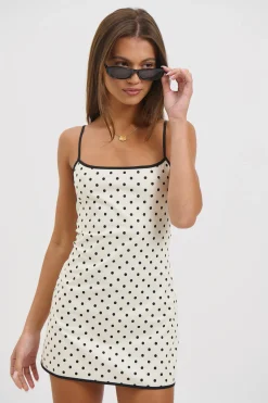 Voyage Mini Dress Moonlight Polka