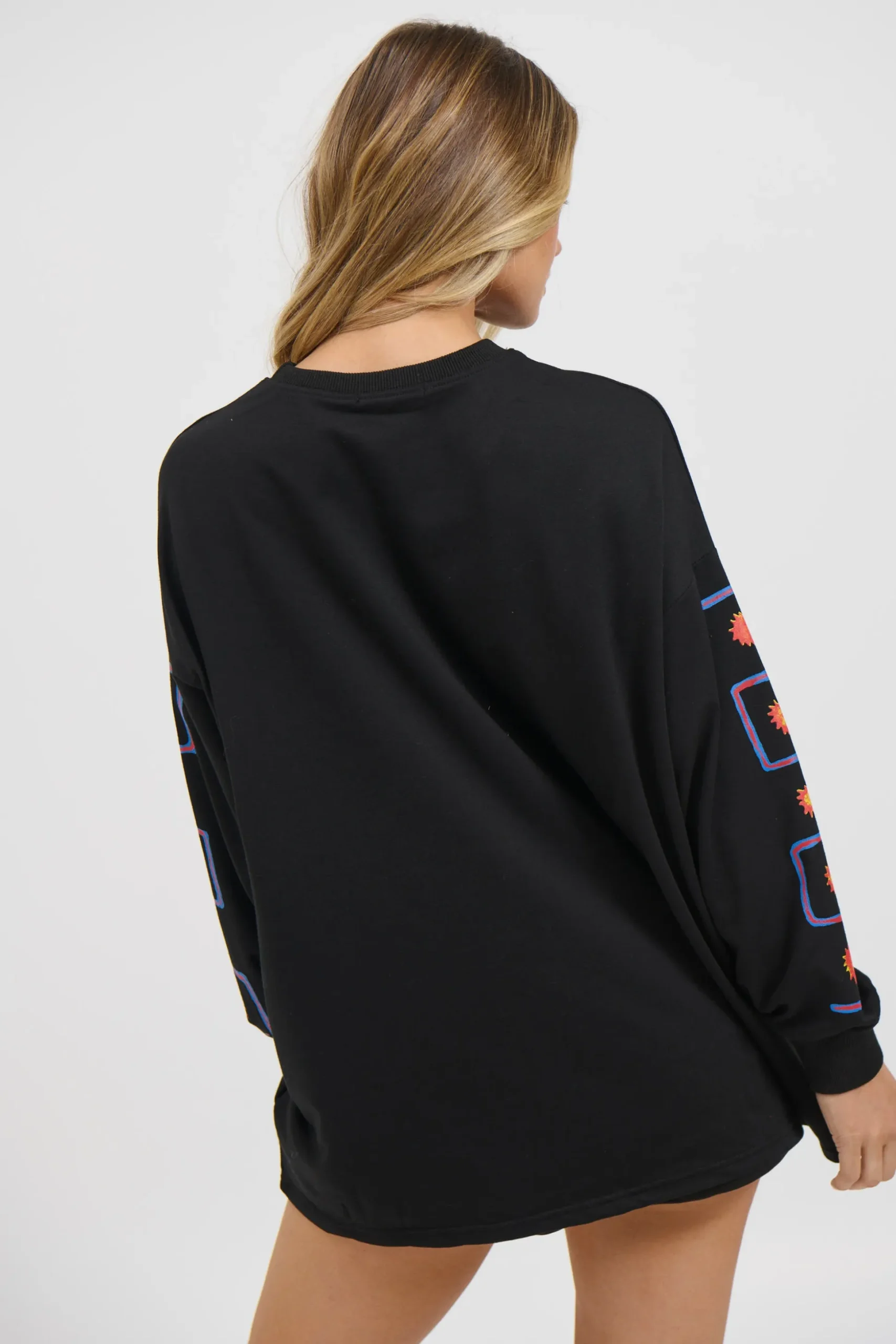 Wandering Hearts Top Black