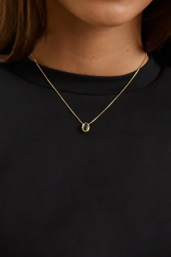 Willow Birthstone Necklace May