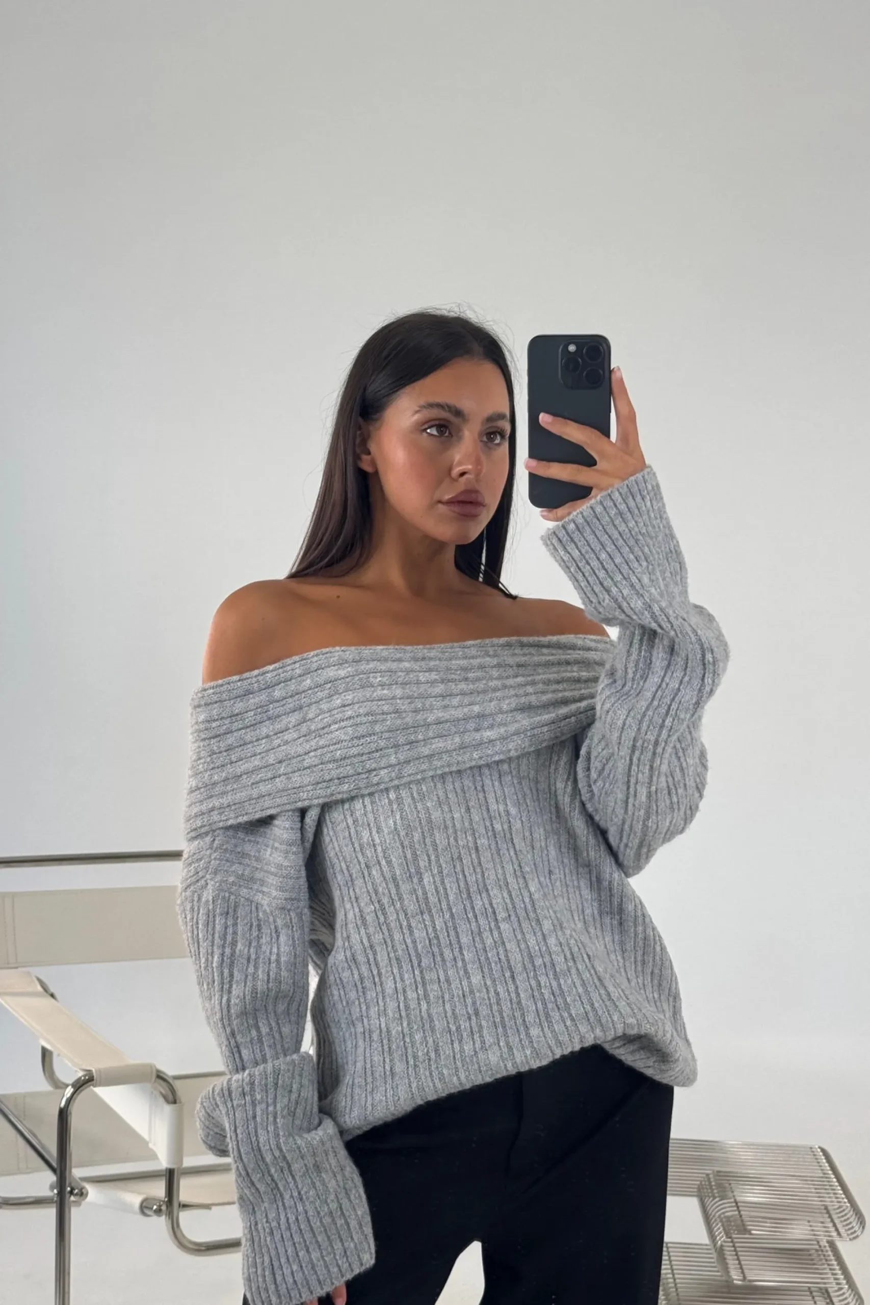 Zaali Knit Grey