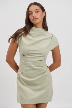 Ziah Mini Dress Matcha